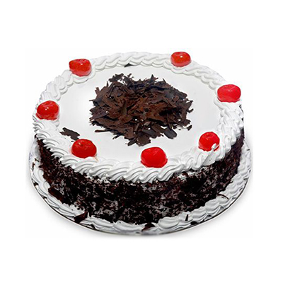 "Delicious round shape black forest cake -1kg - code C04 - Click here to View more details about this Product
